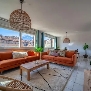 Nocnoc - Le Reverso, T6 En Duplex&vue Incroyable , Grenoble France
